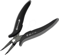 CK T3892 - ESD Spitzzange, 45&deg; gebogen, 152 mm
