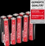ANS IND 10XAAA - Industrial, Alkaline Batterie, AAA (Micro), 10er-Pack