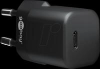 GOOBAY 65403 - USB-Ladeger&auml;t, 20 W, 1x USB-C (PD), GaN, schwarz