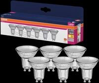 OSR 854334443 - LED-Lampe GU10, 4,3 W, 350 lm, 2700 K, 6er-Pack