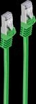 SHVP 75511-25G - 0,25 m Patchkabel - Cat.7-Rohkabel gr&uuml;n