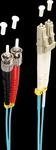 SHVP BS77943-3 - LWL Patchkabel, Duplex, LC / ST, 50/125&micro;, OM3, aqua, 3 m