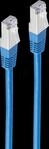 SHVP 75711H05B - Patchkabel Cat.6 S/FTP PIMF blau 0,5 m