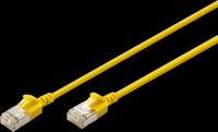 DIGI 1632A050SY - Cat.6a Patchkabel, F/FTP, gelb, 5 m