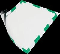 DURABLE 4945131 - Info-Rahmen, magnetisch, A4, gr&uuml;n/wei&szlig;, 5 St&uuml;ck