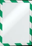 DURABLE 4944131 - Info-Rahmen, selbstklebend, A4, gr&uuml;n/wei&szlig;, 2 St&uuml;ck