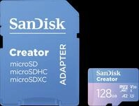 SDSQXAA128GGN6MS - microSDXC-Speicherkarte 128GB, SanDisk Creator