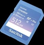 SDSDXEP512GGNCIS - SDXC-Speicherkarte, Creator SD UHS-II 512GB