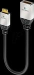 SON HCA002 - HDMI Mini C Stecker > HDMI A Buchse, 25 cm, 4K 60Hz