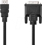 N CCGL34800BK20 - HDMI&trade; -Kabel, HDMI&trade; Stecker <> DVI-D 24+1-Pin Stecker, 2.00m