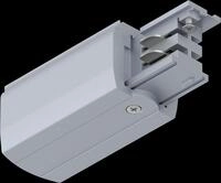 PLM 91359 - ProRail3 Einspeisung Ende, 99,5x35mm, max. 3.680 W, silber