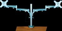 VALUE 17991134 - Monitor Halter, 2 Displays, 350 mm, Tischmontage