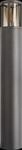 DEKO 730499 - Pollerleuchte, Facado II rund get&ouml;nt 650mm, 1x E27, Grau