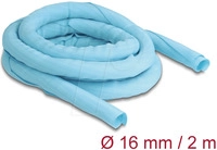 DELOCK 20877 - Gewebeschlauch selbstschlie&szlig;end hitzebest&auml;ndig 2 m x 16 mm blau