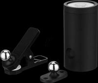 REV 2014100500 - LED-Clipleuchte, Akku, mit Bewegungsmelder, 180 lm, schwarz