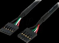 ST USBINT5PIN - Kabel, IDC Bu. auf IDC Bu., 45 cm