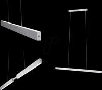 PLM 76988 - LED Pendelleuchte Aptare, 2700K, 2050lm, 2x16,5 W, dimmbar, alu