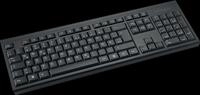 KENS K75561DE - Funk-Tastatur, USB, schwarz