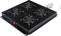ROLINE 26210246 - 19'' Dachl&uuml;ftereinheit, 4 L&uuml;fter, schwarz