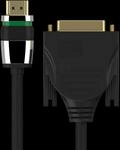 PURE ULS1300-030 - HDMI/DVI Kabel, Ultimate Serie, 3 m