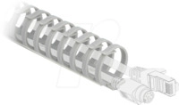 DELOCK 19226 - Kabelkanal Flexibel schraubbar 500 x 35 x 30 mm grau