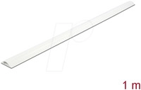 DELOCK 20704 - Kabelkanal selbstklebend 30 x 8 mm - L&auml;nge 1 m wei&szlig;