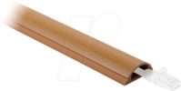 DELOCK 20730 - Kabelkanal, selbstklebend, 30 x 11 mm, 1 m, Holzoptik