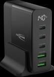 ANS 1001-0149 - Desktop Charger DC5140PD, 140 W, 5-20 V, 5 A, 5 Ports, schwarz