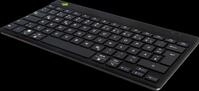 R-GO CODEWLBL - Funk-Tastatur, Bluetooth, kompakt, ergonomisch, schwarz