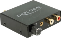 DELOCK 63972 - Konverter Audio Digital > Analog HD mit Kopfh&ouml;rerverst&auml;rker