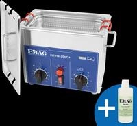 EMMI 20 HC+ - Ultraschallreiniger, 2 l , 120 W, mit Heizung, Edelstahl