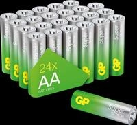GP S24 AA - Super, Alkaline Batterie, AA (Mignon), 24er-Pack