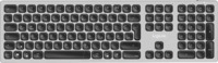 LOGILINK ID0213 - Funk-Tastatur, Bluetooth/Funk, silber, DE