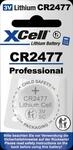 XCELL CR2477 - Lithium-Knopfzelle CR2477, 1er Blister