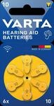 VARTA AIR 10 - H&ouml;rger&auml;tebatterie, Zink-Luft, 5,8x3,5 mm, Aid 10, 6er-Pack