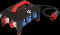 BRE 9150320061 - Baustromverteiler Professional, CEE 400V / 230V, IP44, 2 m Kabel