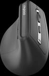 RAPOO EV310M SW - Maus (Mouse), Bluetooth/Funk, ergonomisch, schwarz