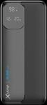 XLAYER 220548 - Powerbank, LiPo, 20000 mAh, 2x USB-A, 2x USB-C, schwarz