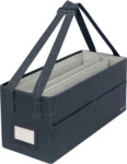 LEITZ 64440089 - Laptop-/Notebooktasche, Hot Desking, 18'', grau