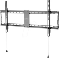 MANHATTAN 461948 - TV-Wandhalterung, 43'' bis 100'', max. 70 kg, starr, schwarz