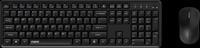 RAPOO 8150M SW - Tastatur-/Maus-Kombination, Bluetooth/Funk, schwarz, DE