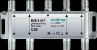 BVE 8-01P - Verteiler, 5-1218 MHz, 8-fach, 10,2 - 12,3 dB