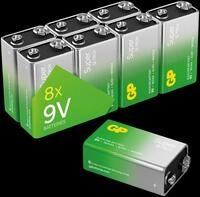 GP AL8 9-VOLT - Alkaline Batterie, 9-V-Block, 8er-Pack