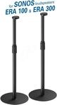MYW HS49L - Lautsprecherst&auml;nder f&uuml;r SONOS Era 100 & 300, 2er Set, schwarz