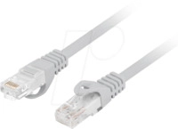 LBG 610CU0150S - Patchkabel RJ45 Cat.6 UTP 1,5 m grau