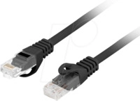 LBG 610CU0200BK - Patchkabel RJ45 Cat.6 UTP 2 m schwarz