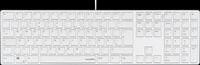 SL-640010-WT - Tastatur, USB, wei&szlig;, Layout: DE