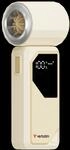 VERBATIM 32341 - Cool 'n' Go AirJet Handventilator - Wei&szlig;/Silber
