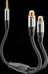 SON ACA003 - 3,5mm auf 2x Cinch Audio Adapter Kabel 0,2 m