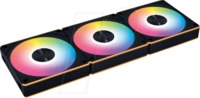 LIAN 12CL1W3B - Lian Li UNI FAN CL Wireless L&uuml;fter, 3er-Pack,120mm, schwarz